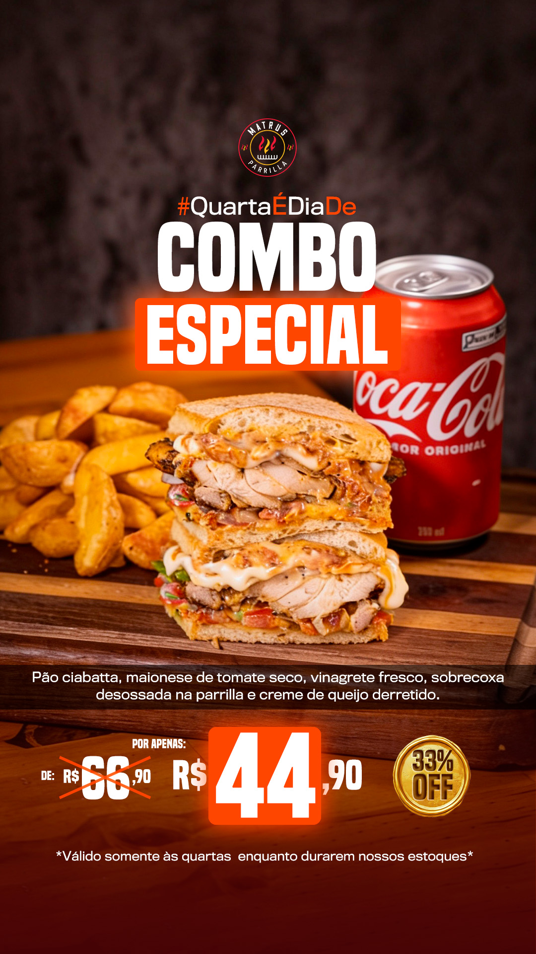 Arte do Combo Especial